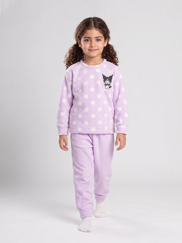 Pajamas oversize fit all over printed top