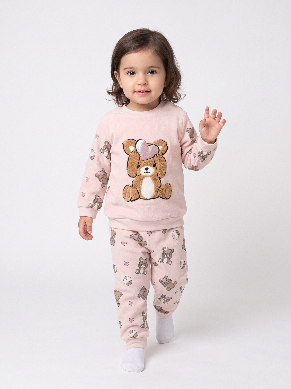 Pajamas embroidered top