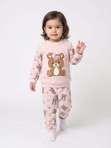 Pajamas embroidered top