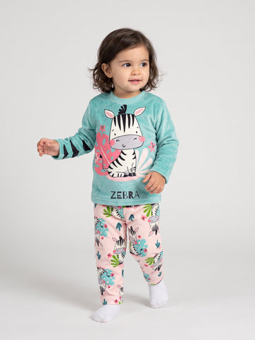 Pajamas all over printed top