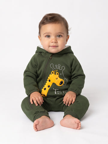 Overalls embroidered