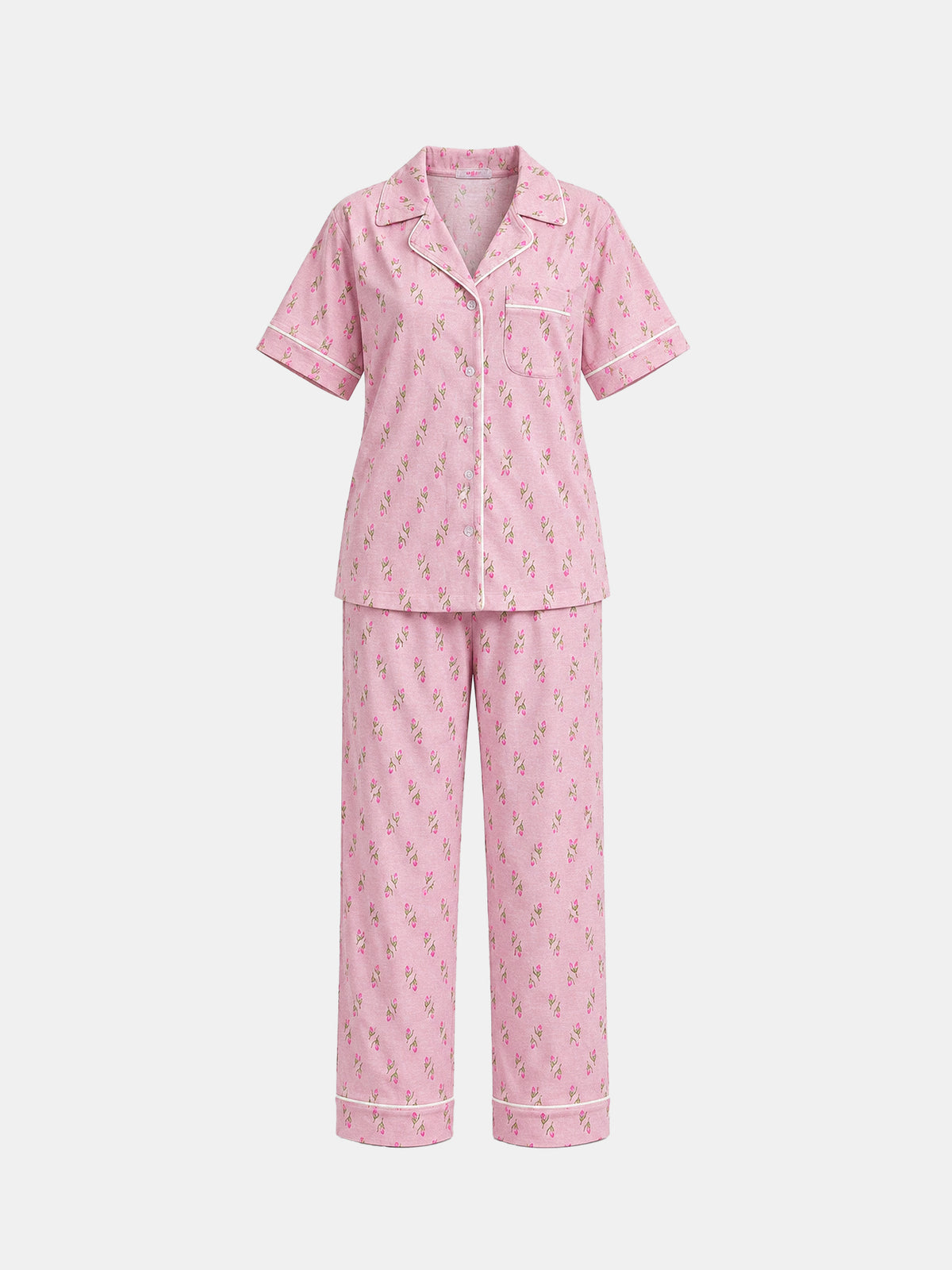 Pajamas oversized all over printed top