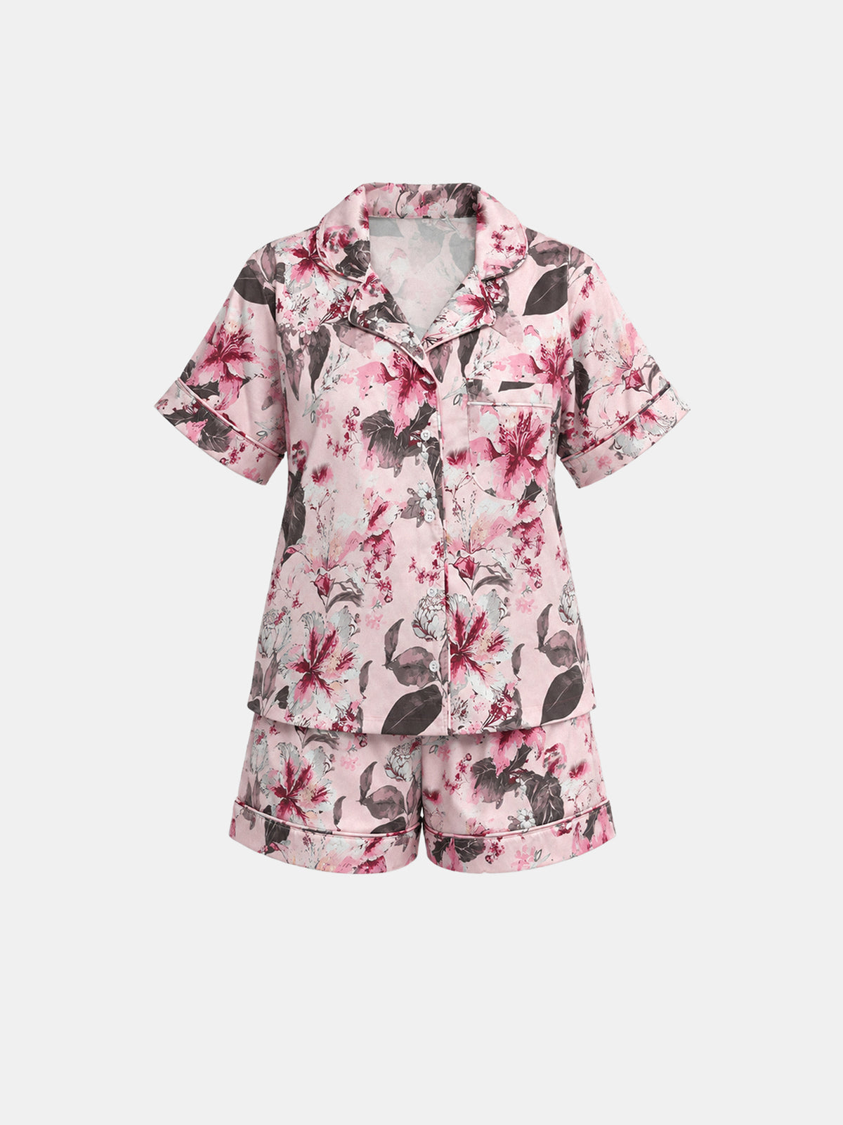 Pajamas oversized all over printed top