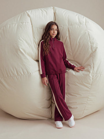 Sweatshirt Sets Oversize fit/Wide Leg fit plain top