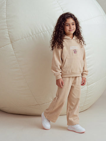 Sweatshirt Sets Oversize fit/Wide Leg fit embroidered top