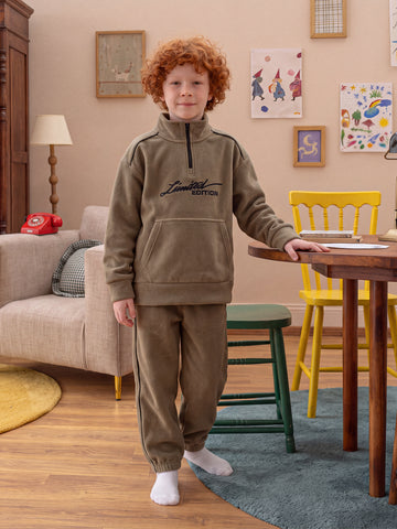Pajamas Regular fit/Regular fit embroidered top