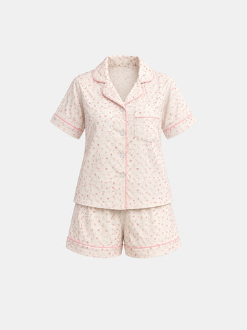 Pajamas Regular fit/Regular fit all over printed top