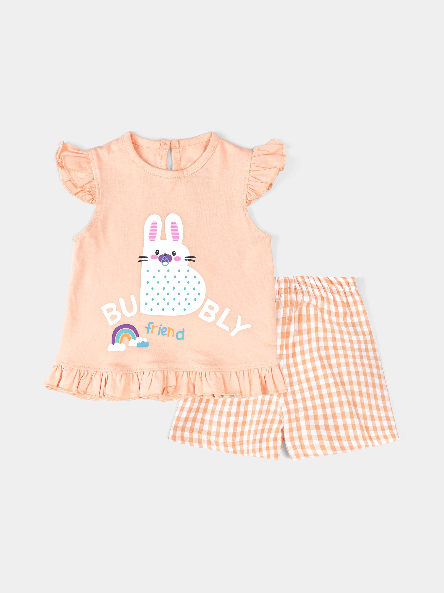 Mini Town Team Kids Baby Girls T-shirt Sets