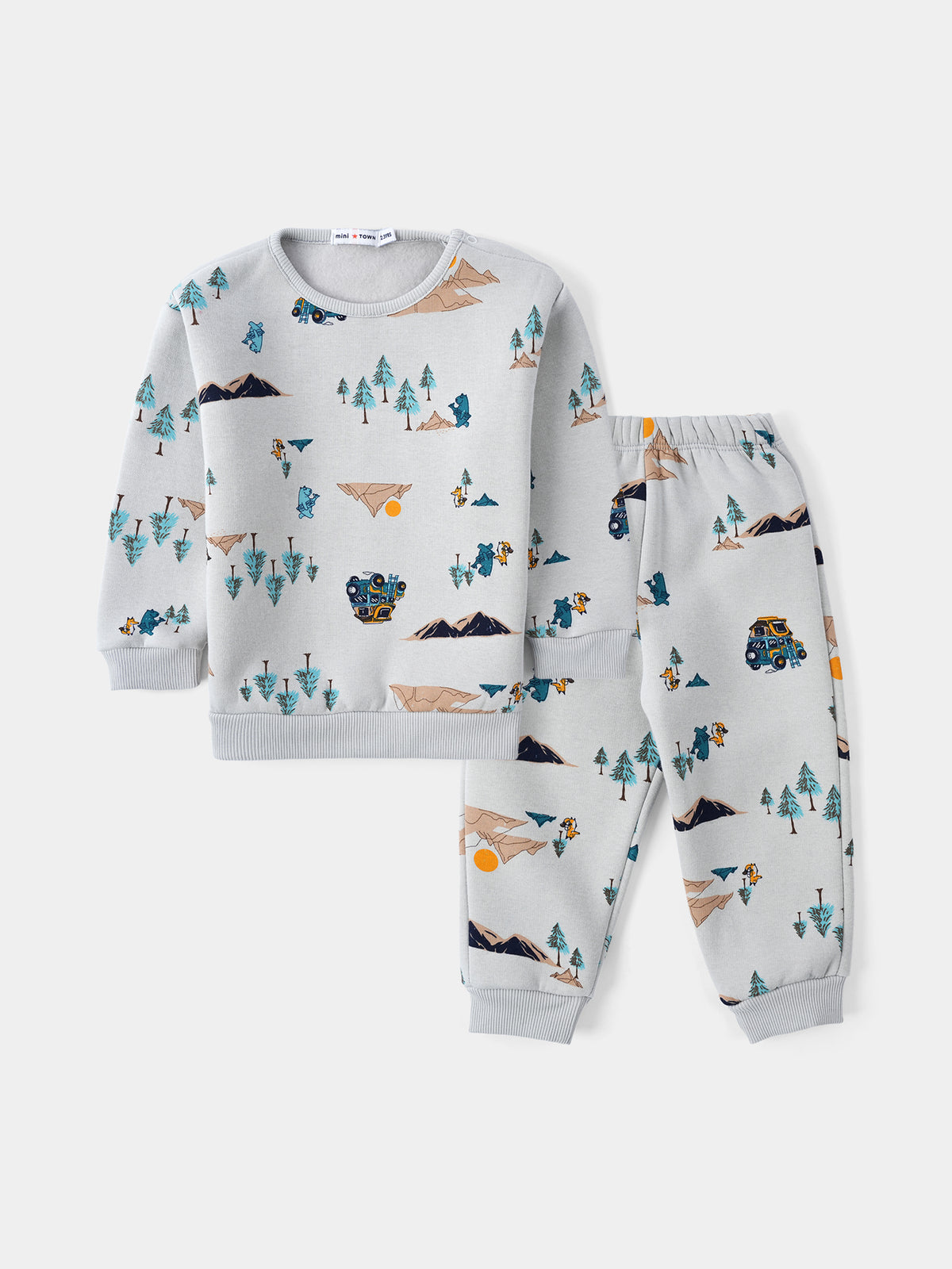 Mini Town Team Kids Baby Boys Pajamas