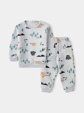 Mini Town Team Kids Baby Boys Pajamas