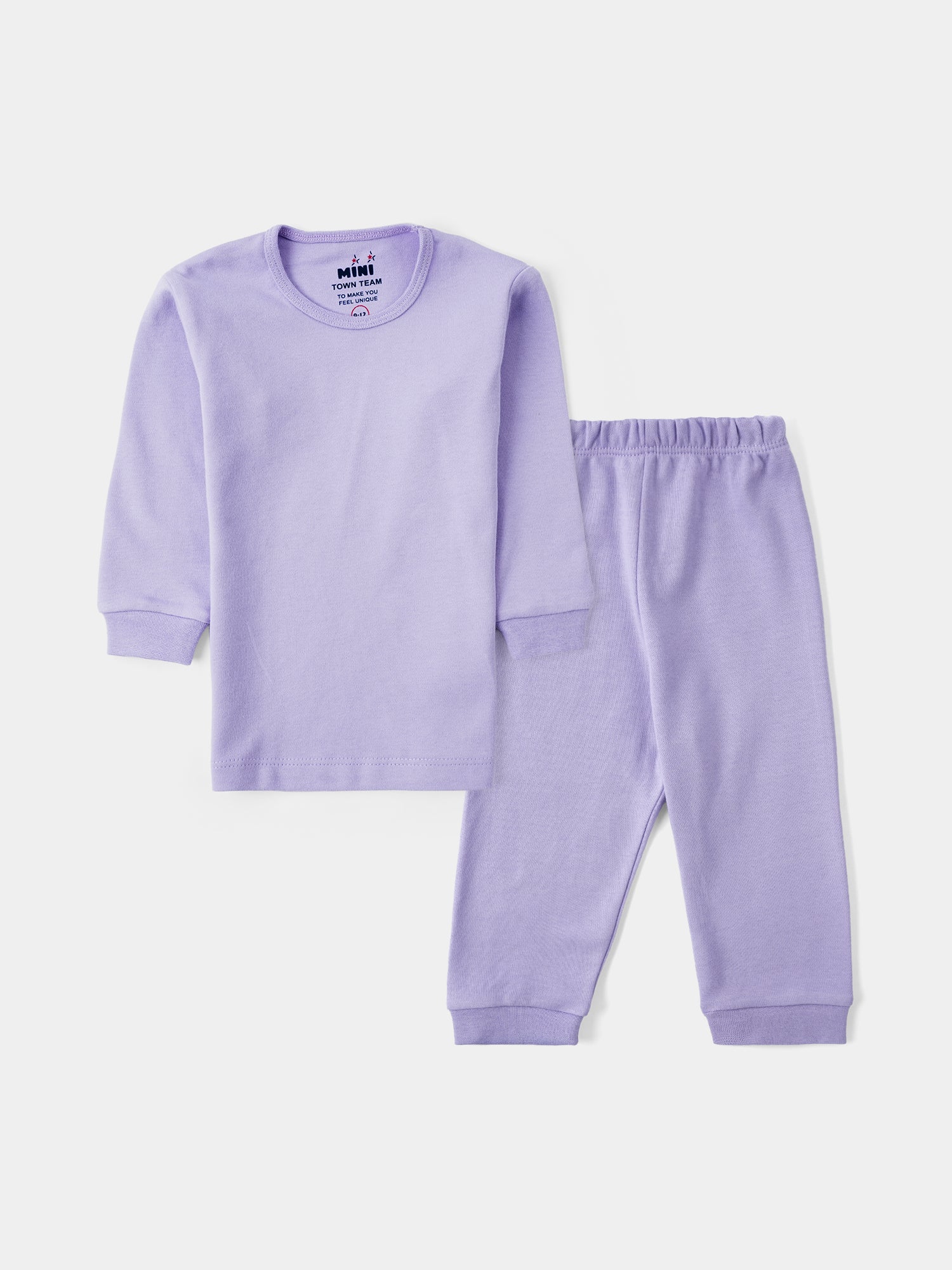 Mini Town Team Kids Baby Girls Thermals