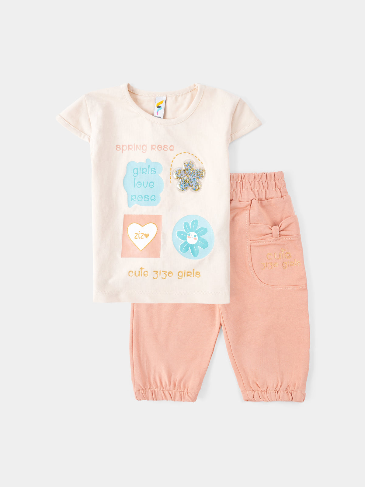 Mini Town Team Kids Baby Girls Pajamas