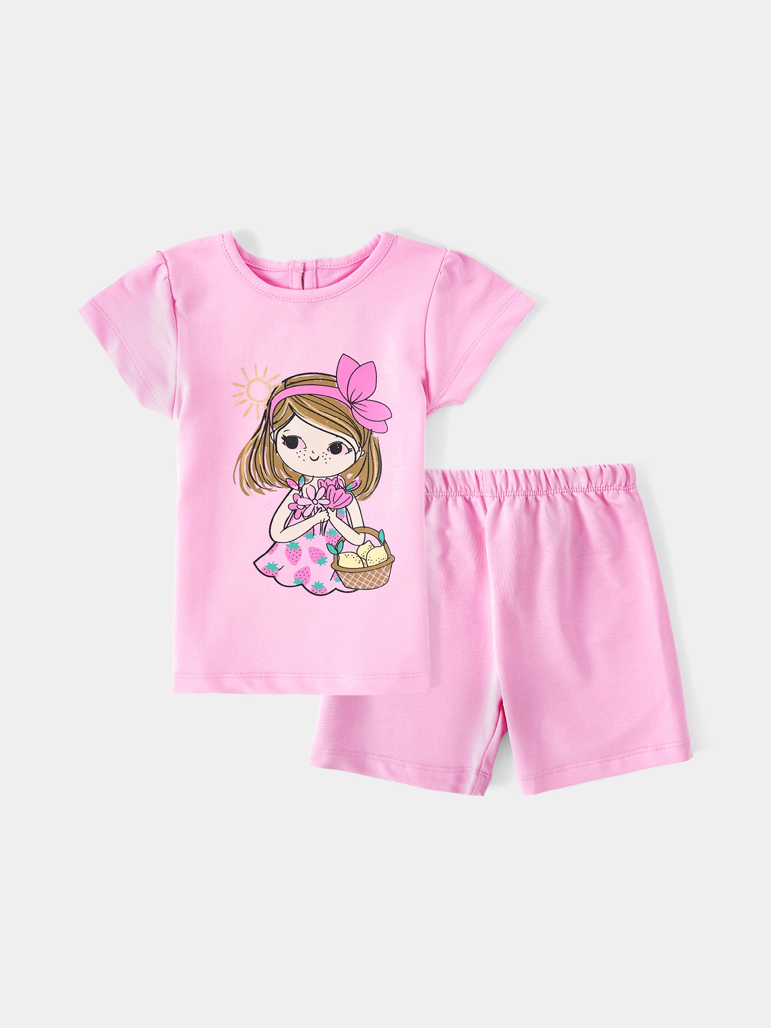 Mini Town Team Kids Baby Girls Pajamas
