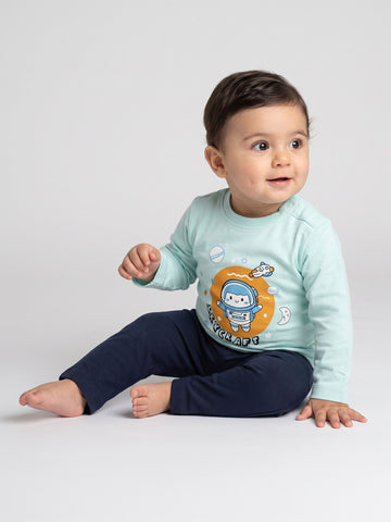 Pajamas slim fit printed top