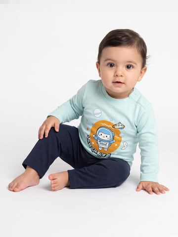 Pajamas slim fit printed top