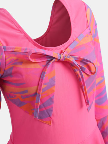 One Piece Swimsuits long sleeves