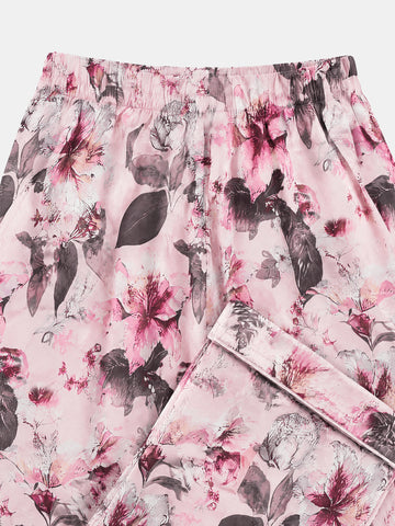 Pajamas oversized all over printed top