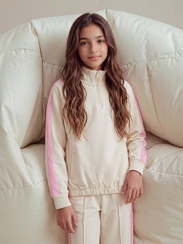 Sweatshirt Sets Oversize fit/Wide Leg fit plain top
