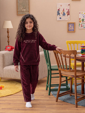 Pajamas Oversize fit / Relaxed fit embroidered top
