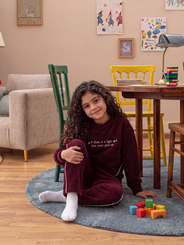 Pajamas Oversize fit / Relaxed fit embroidered top