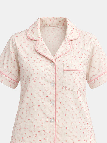 Pajamas Regular fit/Regular fit all over printed top