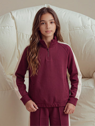 Sweatshirt Sets Oversize fit/Wide Leg fit plain top