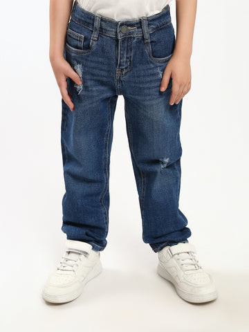 Mini Town Team Kids Boys Jeans