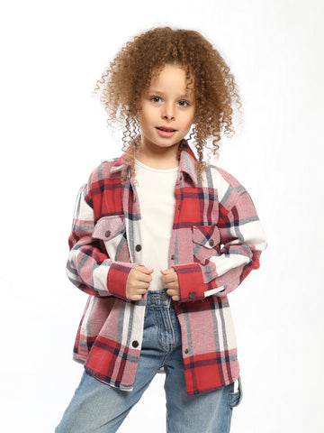 Mini Town Team Kids Girls Over Shirts