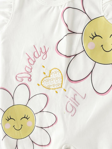 Overalls embroidered