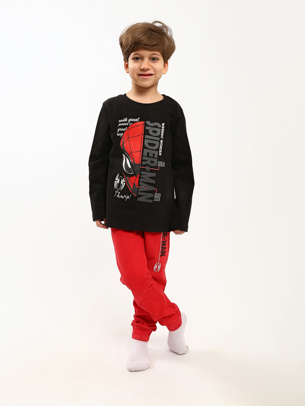 Pajamas all over printed top