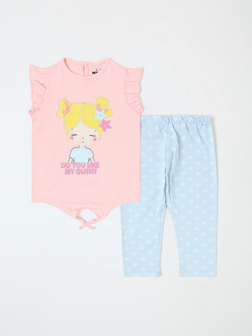 Mini Town Team Kids Baby Girls Pajamas