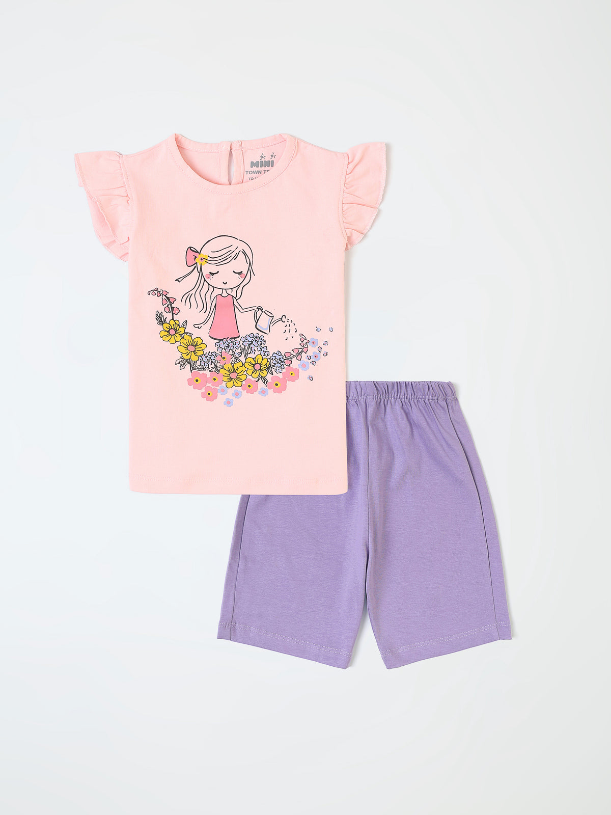 Mini Town Team Kids Baby Girls Pajamas