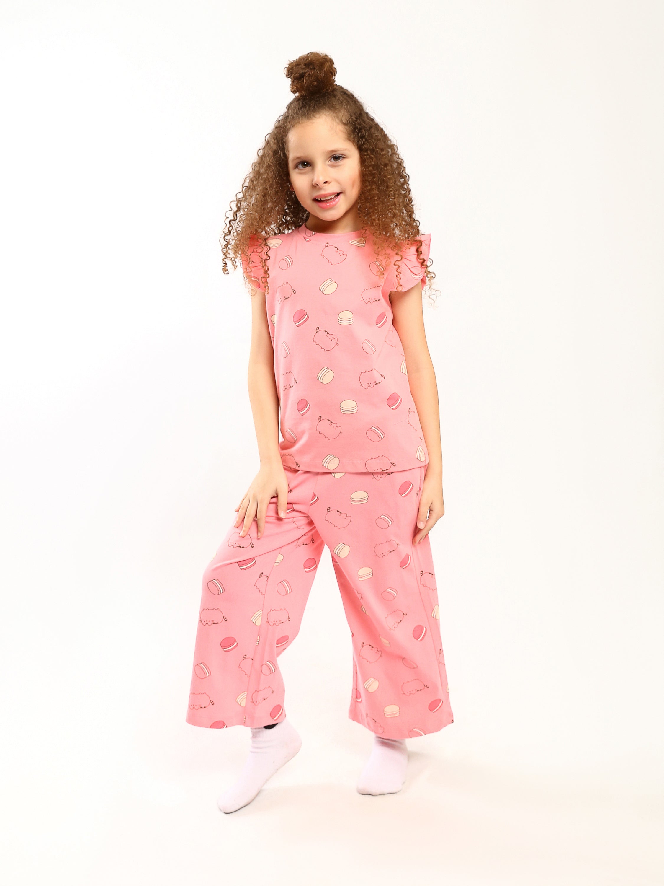 Mini Town Team Kids Girls Pajamas