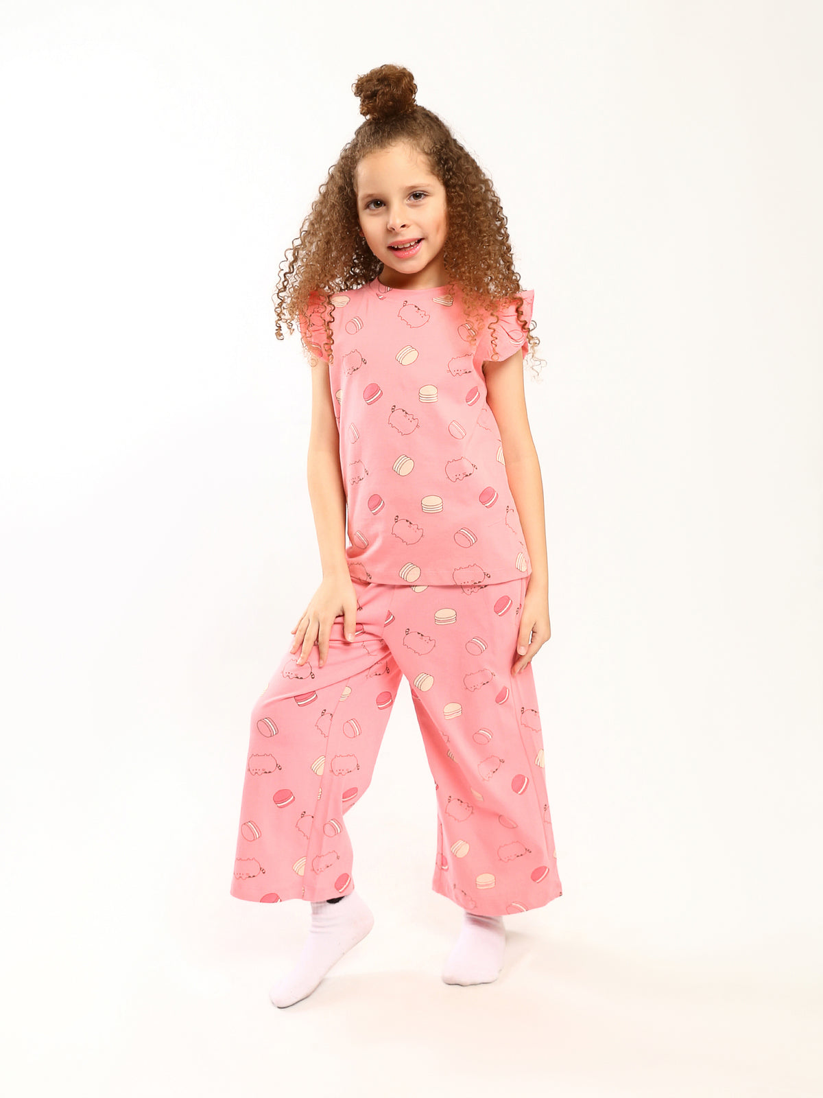 Mini Town Team Kids Girls Pajamas