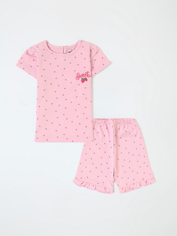 Mini Town Team Kids Baby Girls Pajamas