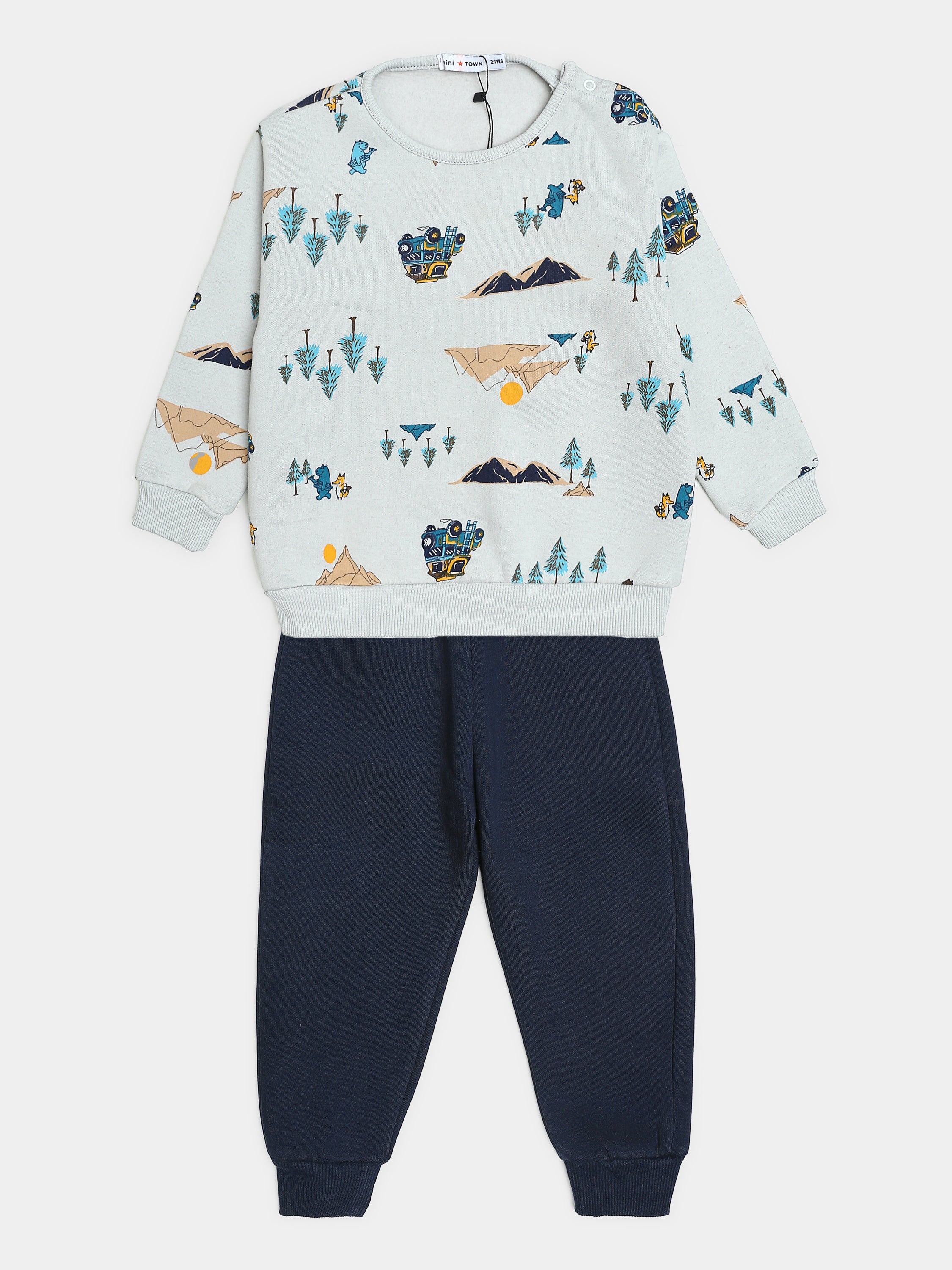 Mini Town Team Kids Baby Boys Pajamas