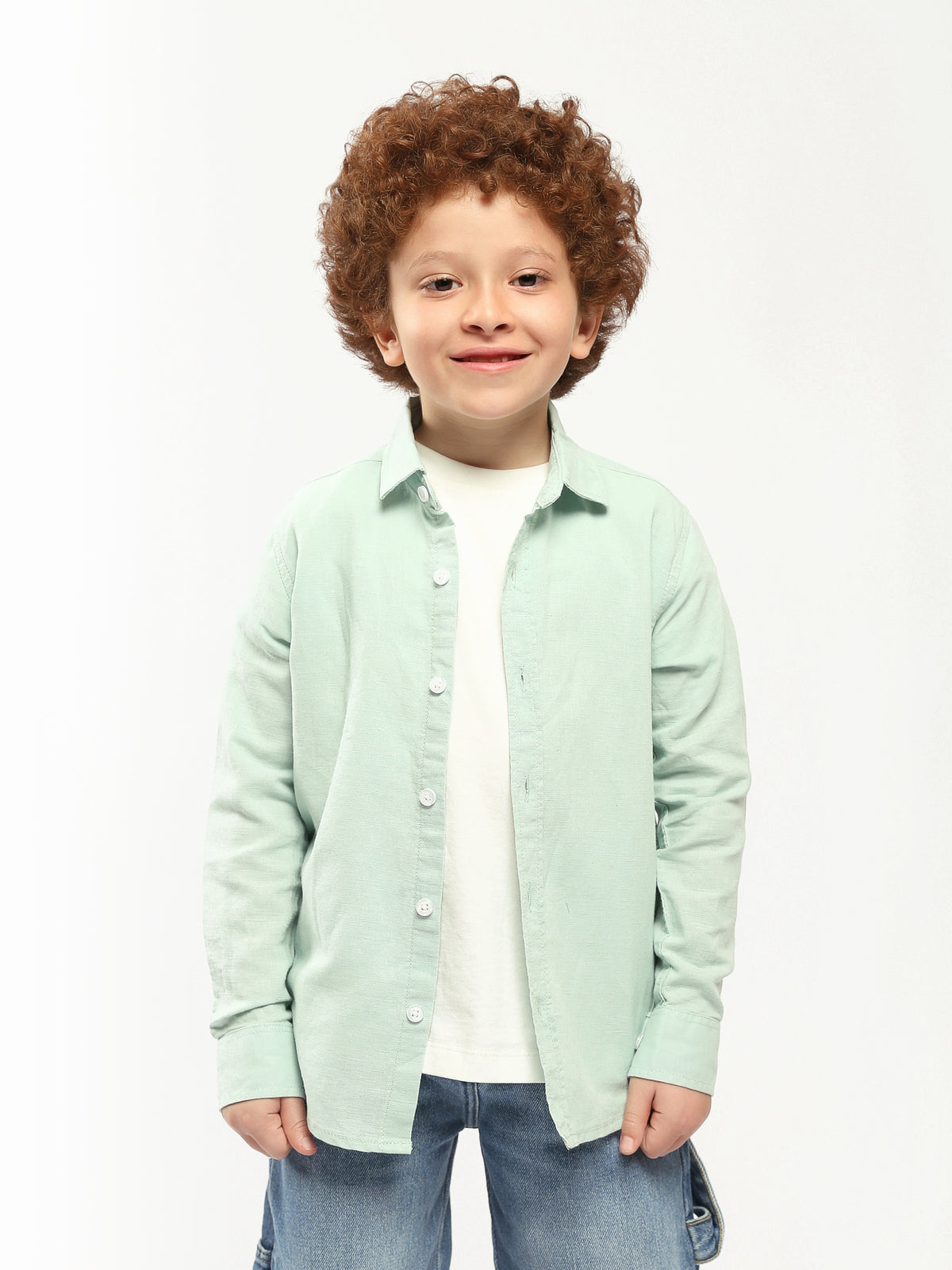 Long Sleeves Shirts Oversized fit linen