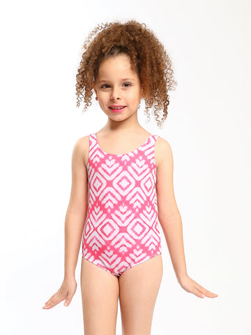 Mini Town Team Kids Girls One Piece Swimsuits
