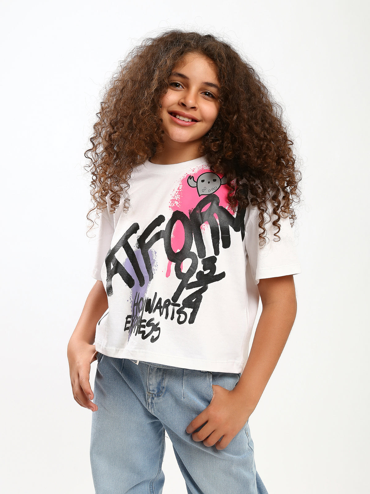 Mini Town Team Kids Teens Girls T-shirts