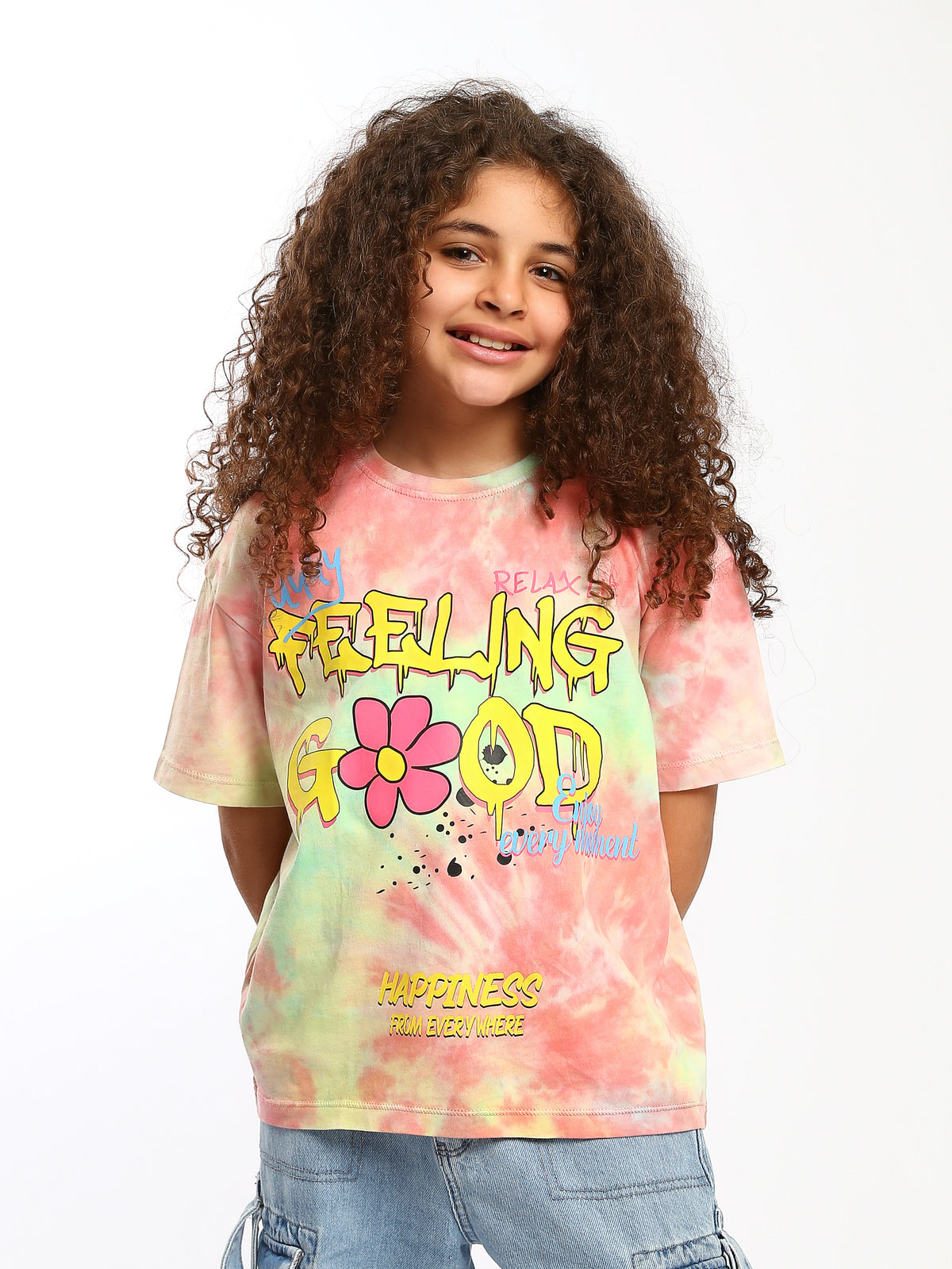 Mini Town Team Kids Teens Girls T-shirts