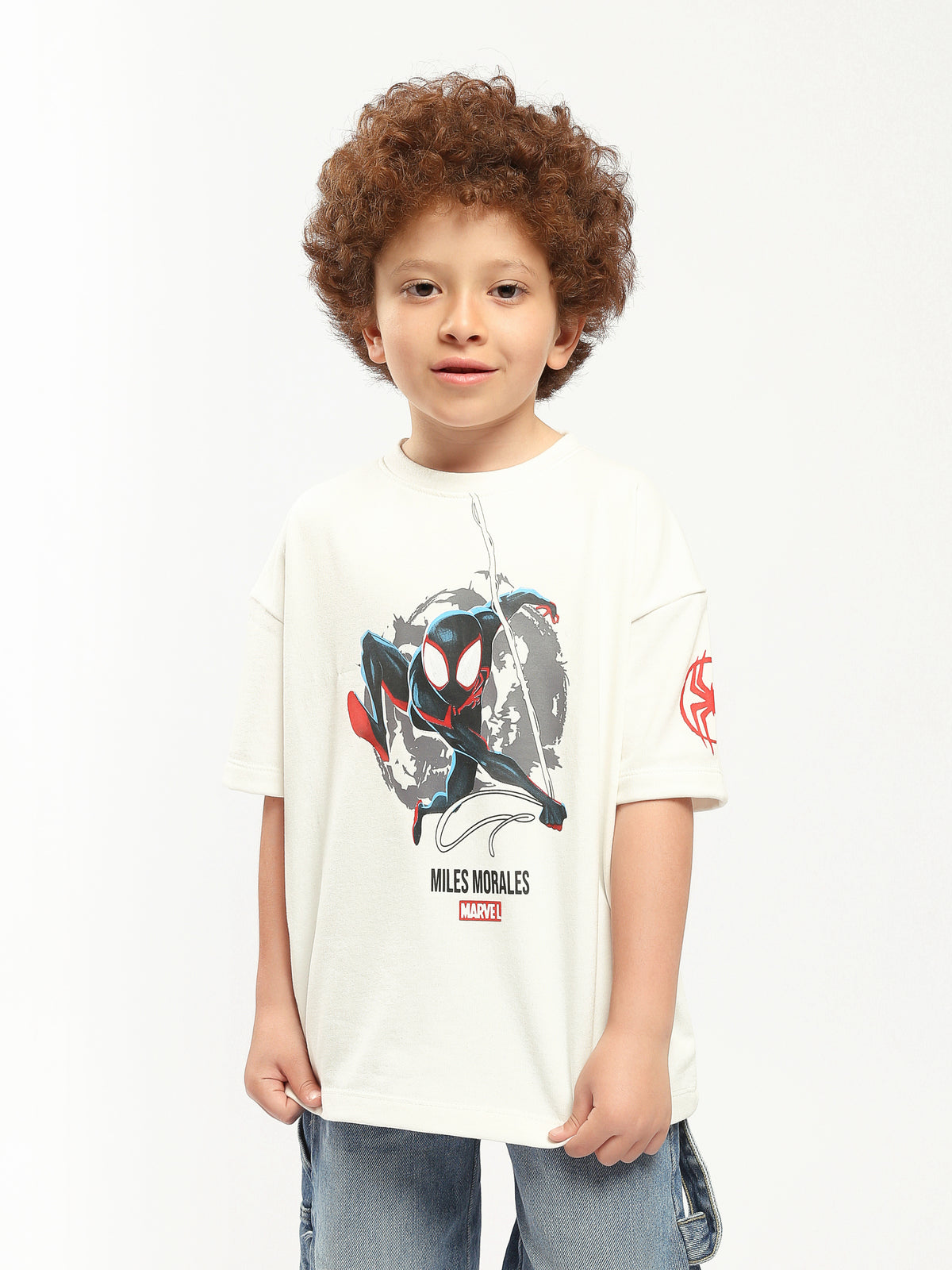 T-shirts oversized round-neck