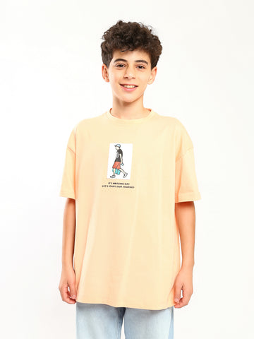 Mini Town Team Kids Teens Boys T-shirts