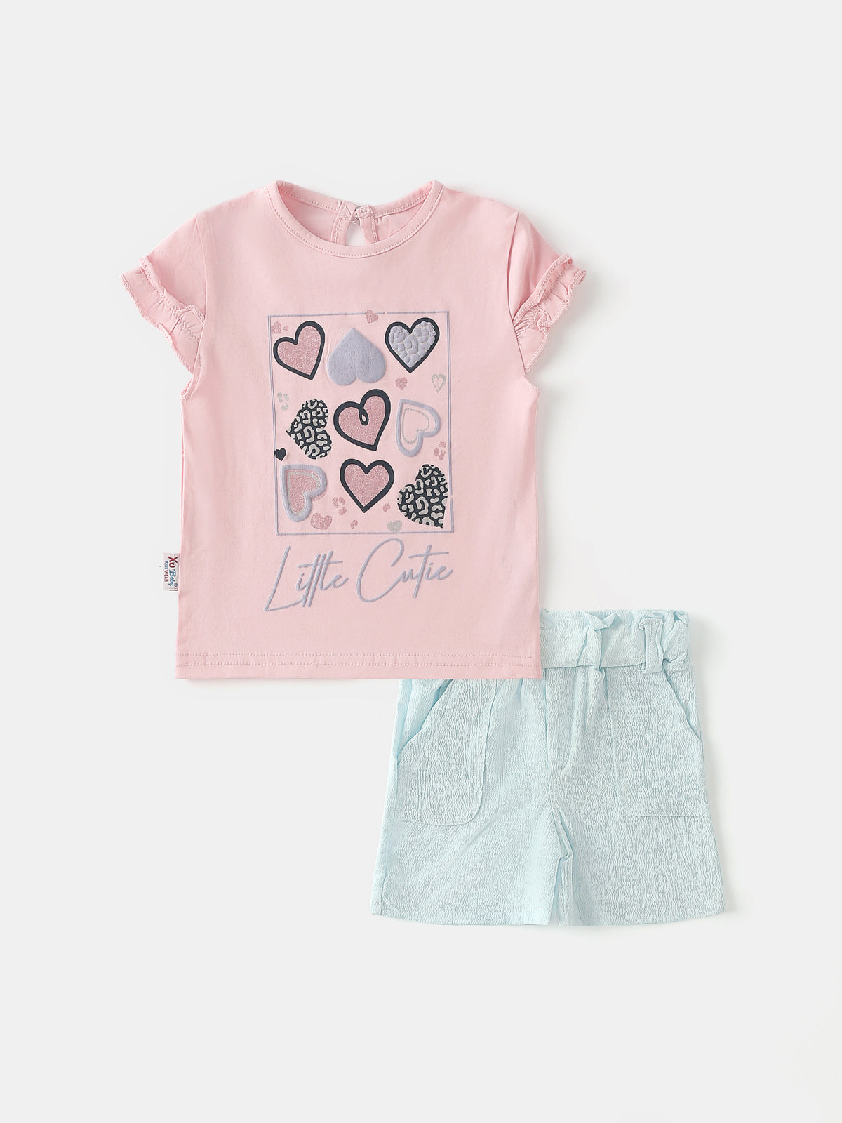 T-shirt Sets printed top