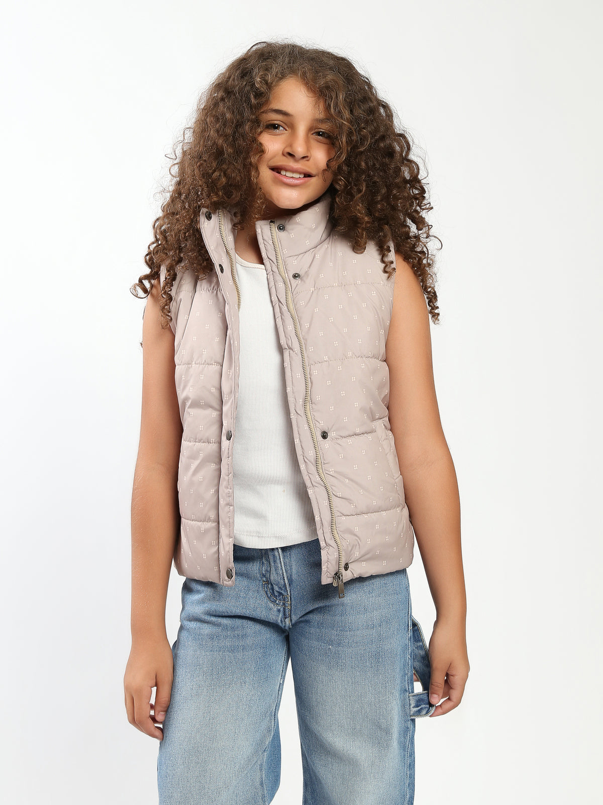 Vests Slim fit printed